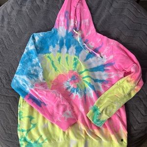 Mens Kolby XL Tie Dye Hoodie